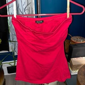 Wet Seal Strapless Top with Built in Shelf Bra